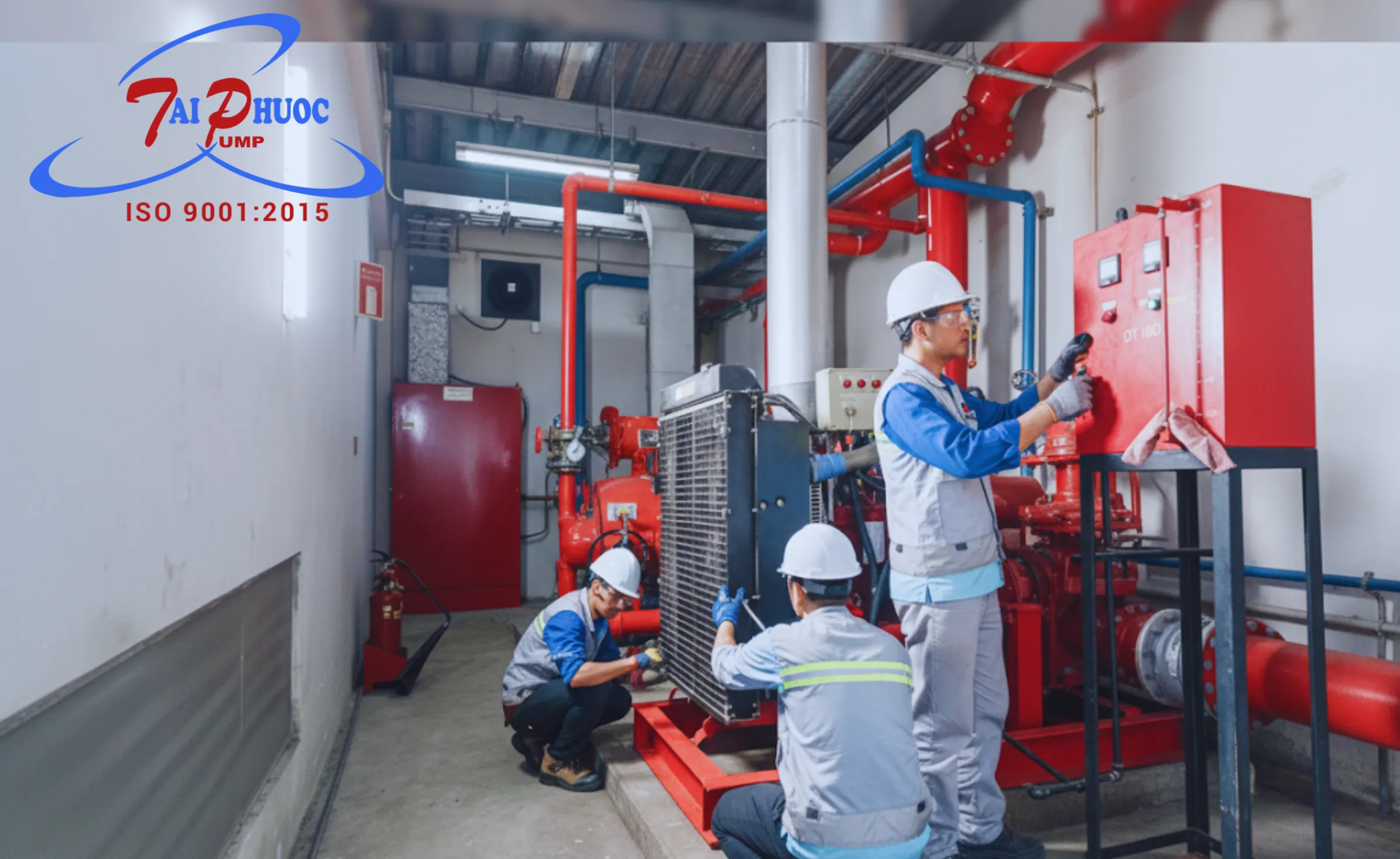 Tài Phước Đảm Bảo An Toàn PCCC Với Gói Bảo Dưỡng Động Cơ Diesel Tại KCN VSIP 2 – Bình Dương