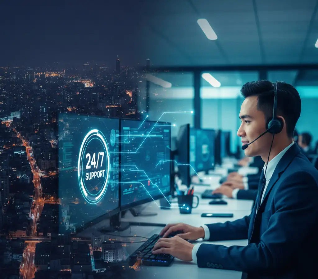 Hỗ Trợ Kỹ Thuật 24/7
